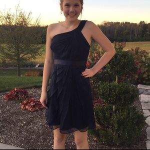 Blue Homecoming Dress